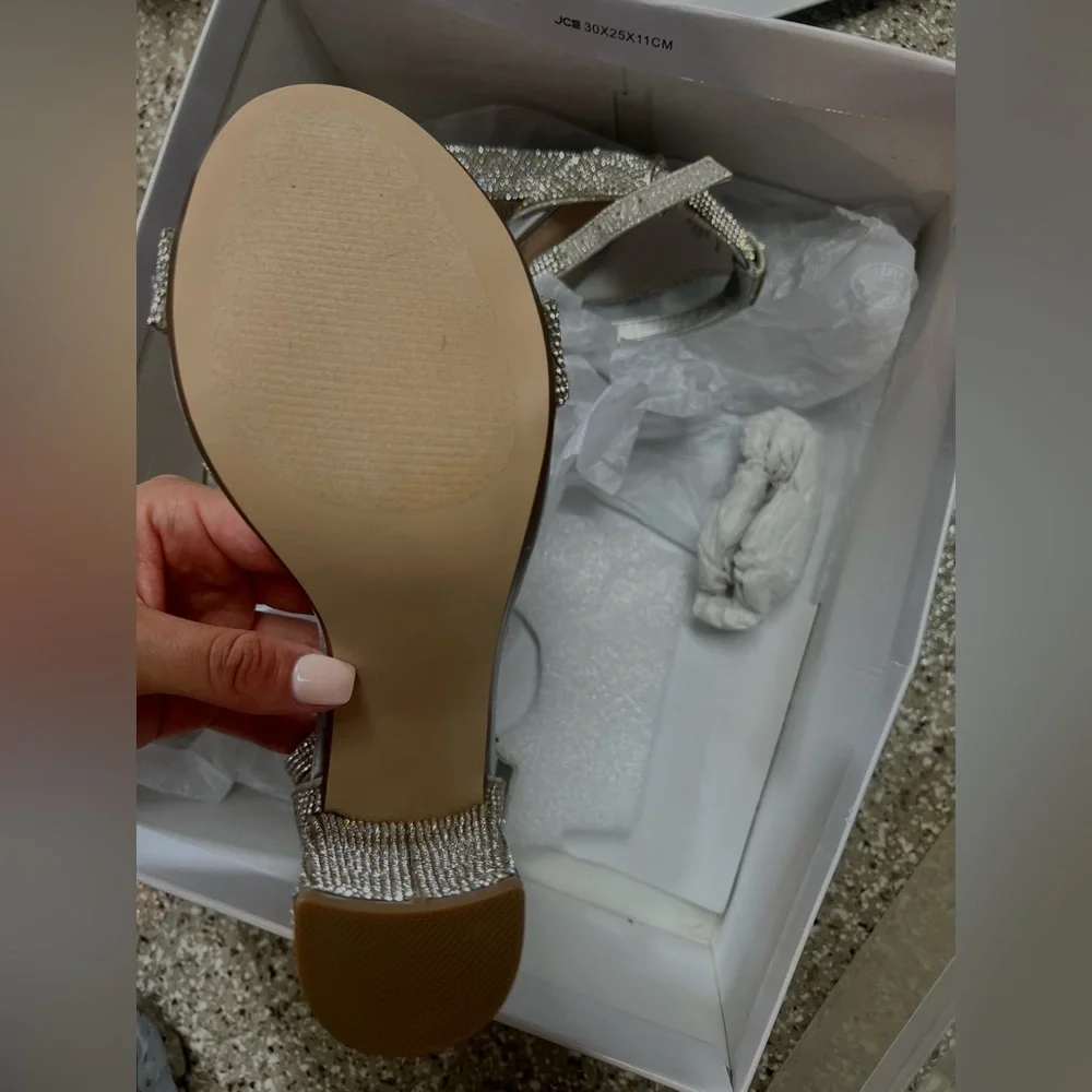 Steve Madden Carrson rhinestone heels - Picture 4 of 4